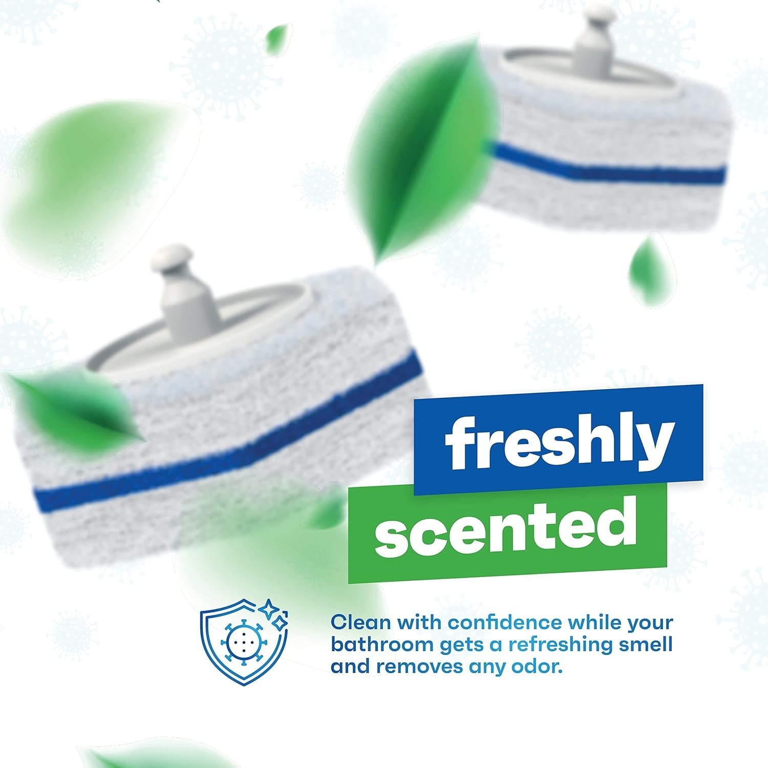 Disposable Toilet Cleaning Pads, 60 Count