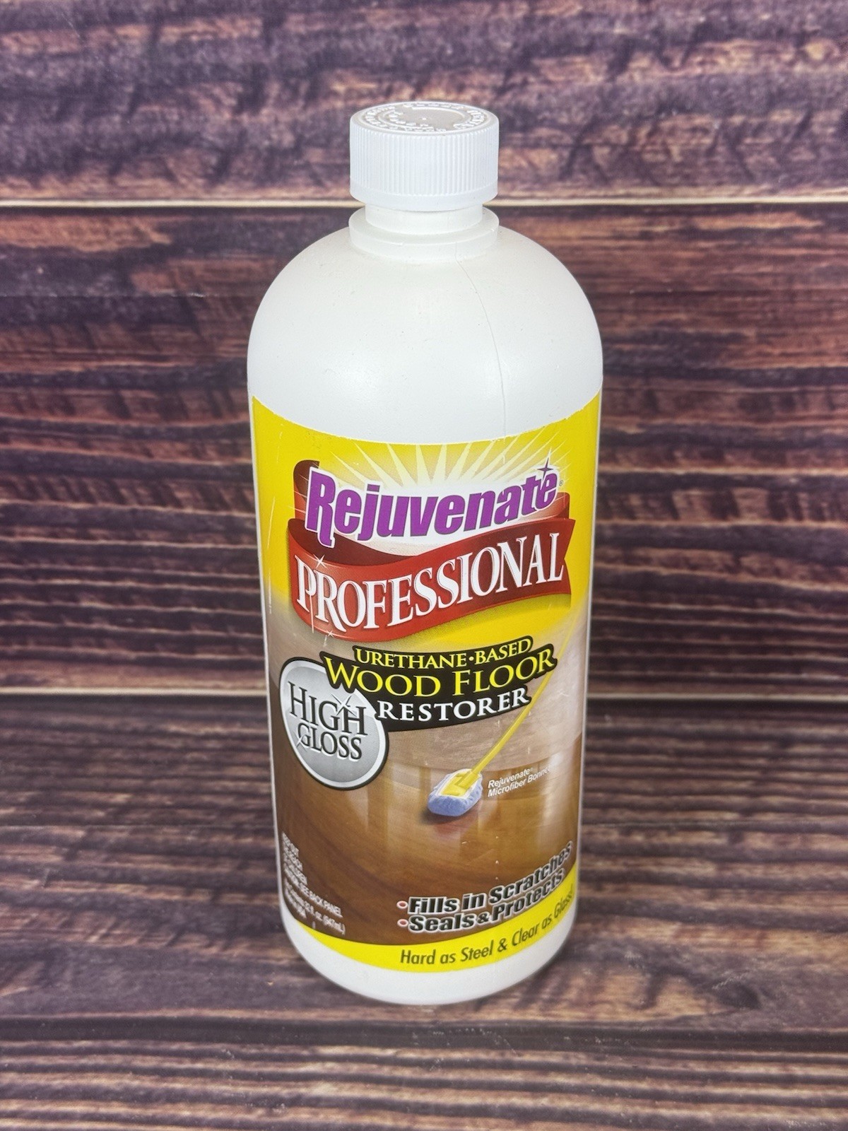 Rejuvenate Wood Floor Professional Restorer High Gloss Hardwood Floors 32oz New
