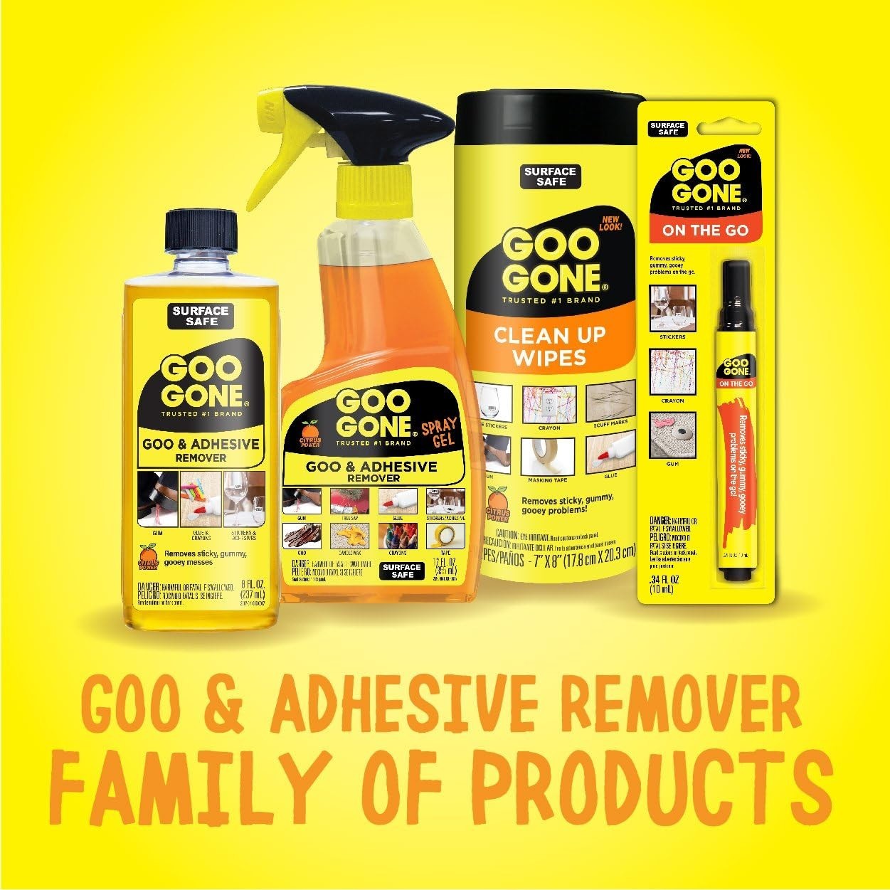 Glue & Tape Residue Remover Gel – 6 Pack