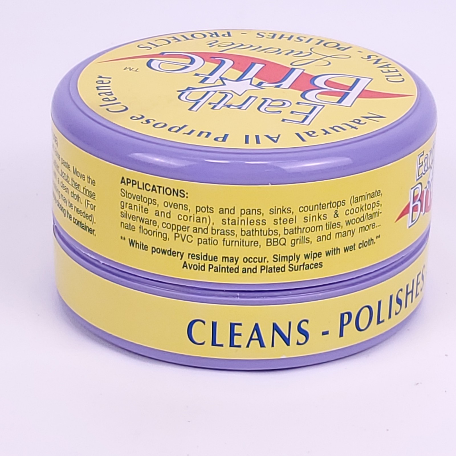 Earth Brite Natural All Purpose Clay Based Cleaner Lavender 10.5 oz NEW
