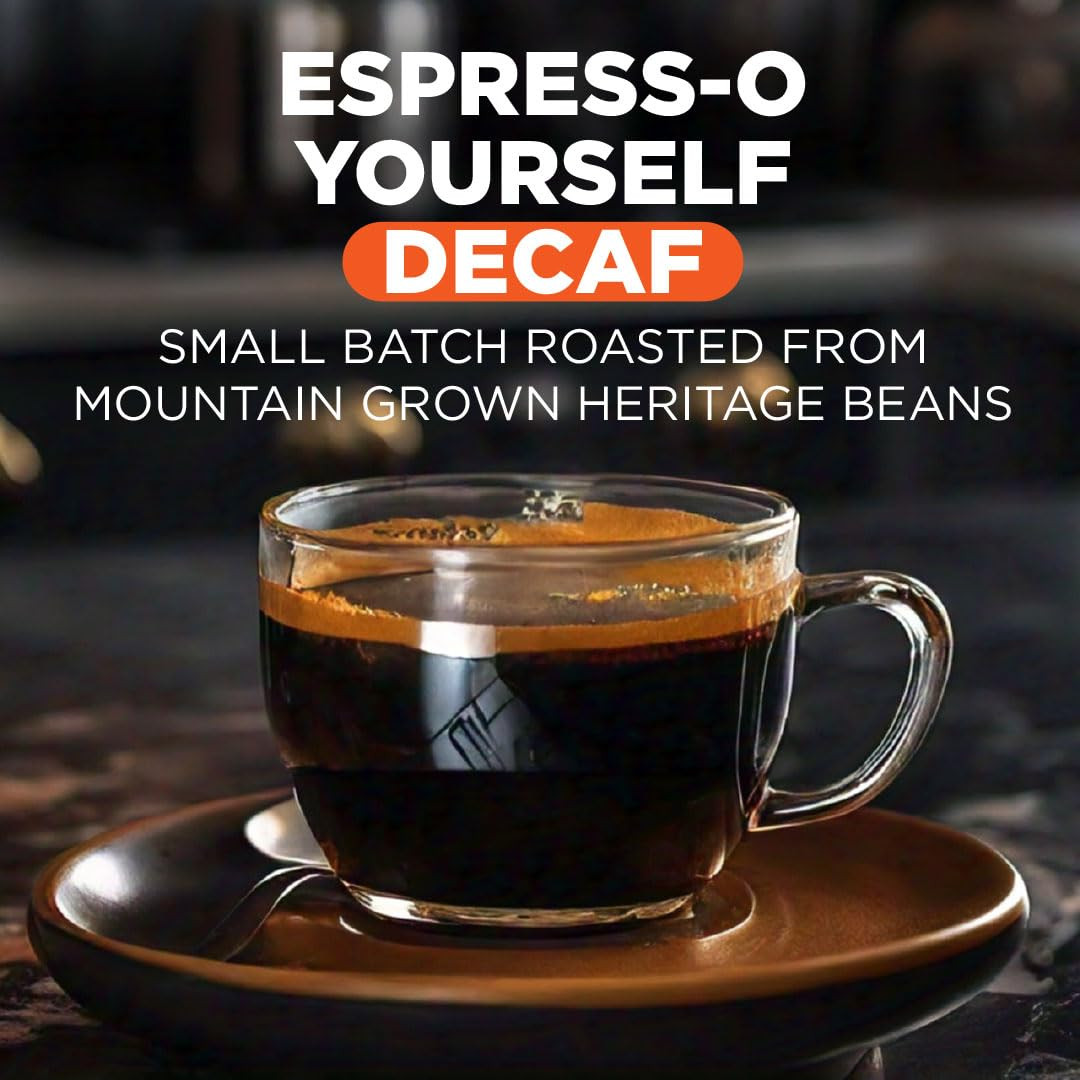 Maud’S Decaf Espresso Roast Coffee Pods 100 Ct Decaffeinated Dark Roast