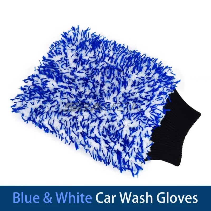 SEAMETAL Wheel Brush Plush Rim Cleaner Non Slip Handle Car Wash Tool