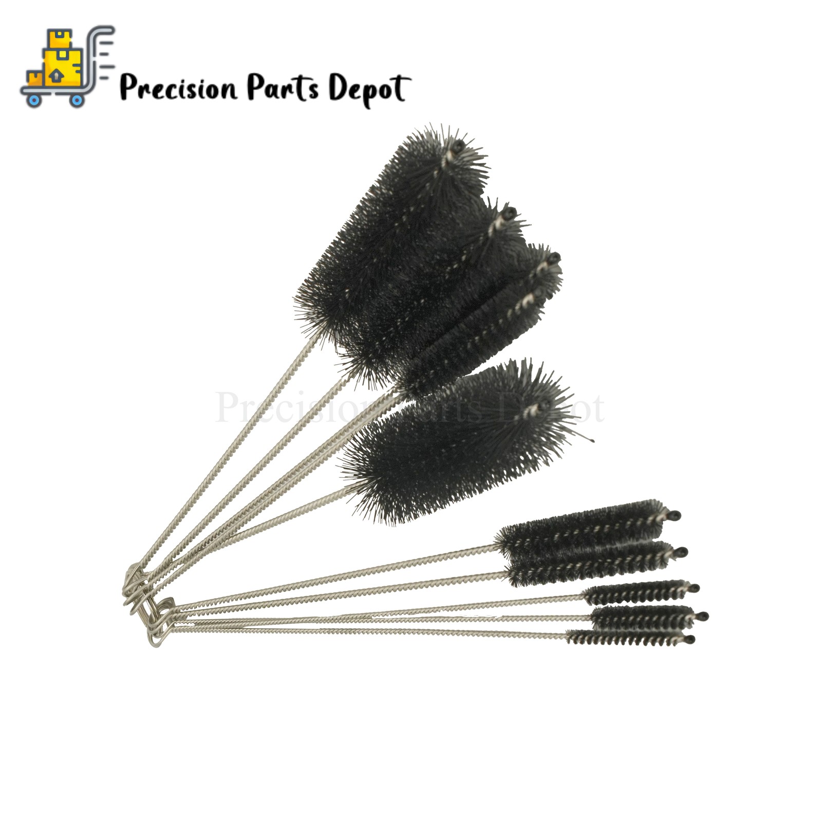 10PCS Set Nylon Straw Brush Cleaner Bottle Tube Pipe Small Long Cleaning US