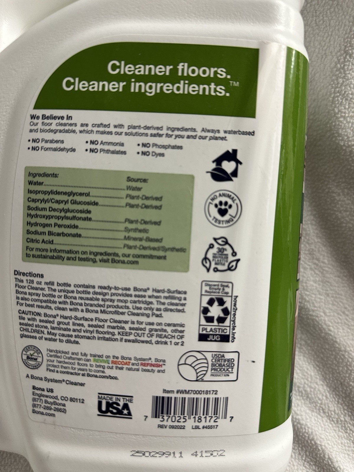 Bona Lemon Mint Multi-Surface Cleaner Spray + All Purpose …