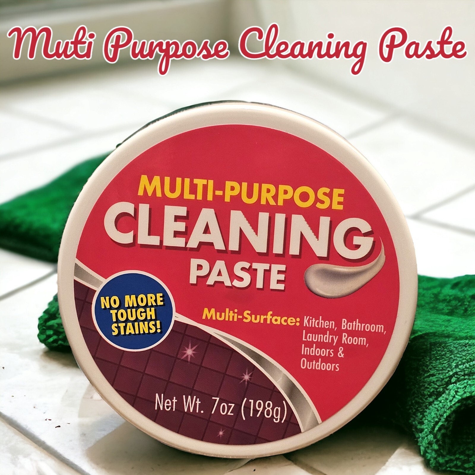 Multi-purpose Cleaning Pink Paste” 7 oz.