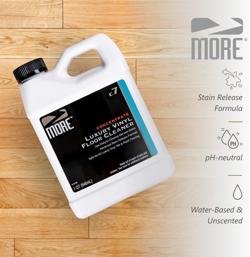 Luxury Vinyl Floor Cleaner – Water-Based Surface Care Concentrate – for Kitchen