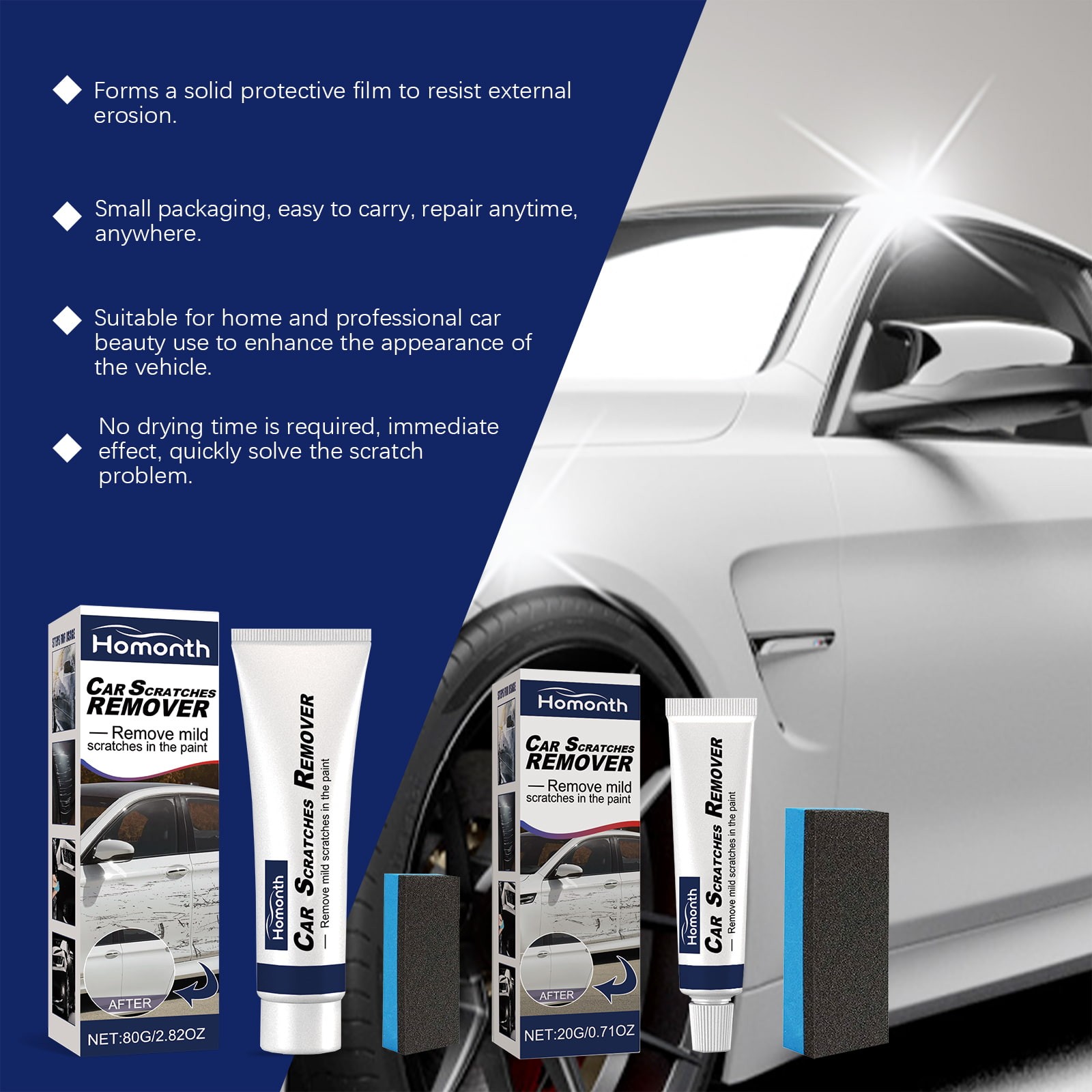 Automotive Removing Marks Agent – Scratch Care Abrasive Paint Polish 🧼