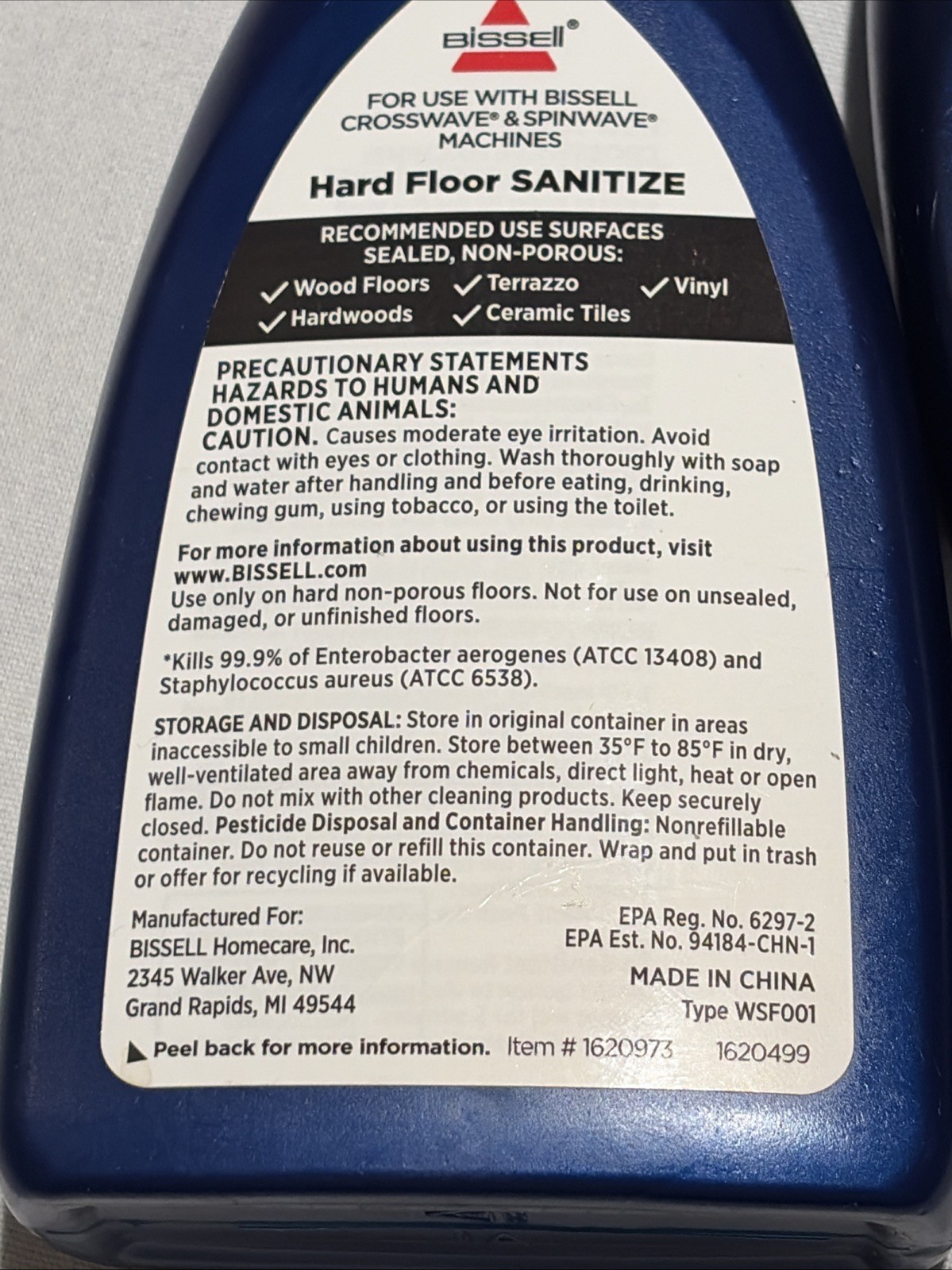 Bissell Multi Surface Floor Cleaning Formula Crosswave Spinwave Hardfloor Lot 3