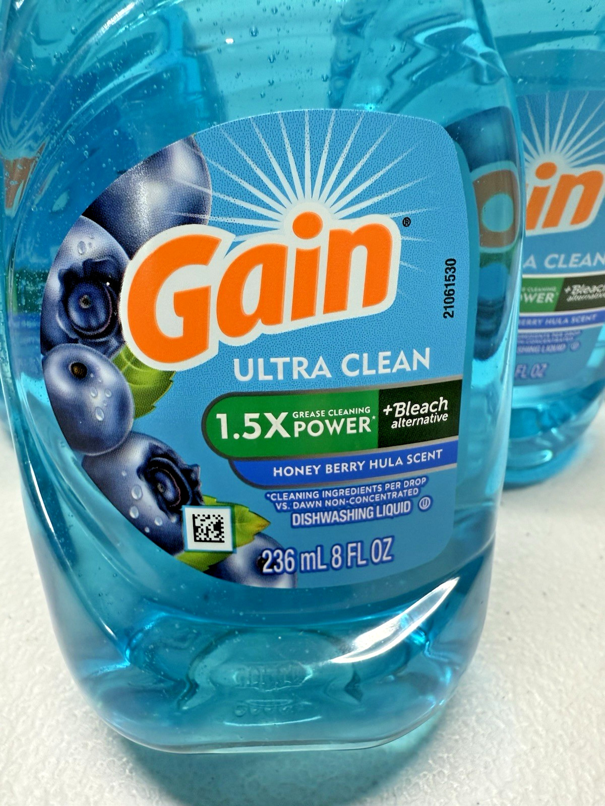 NEW Gain Ultra Clean Dishwashing Liquid Honey Berry Hula Scent 8 Fl Oz Lot of 5
