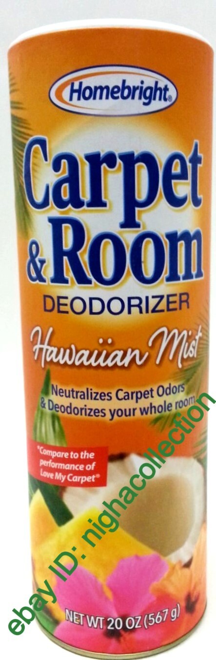 LOT 3 x H.Bright Carpet & Room Deodorizer HAWAIIAN MIST 20 Oz Each SEALED