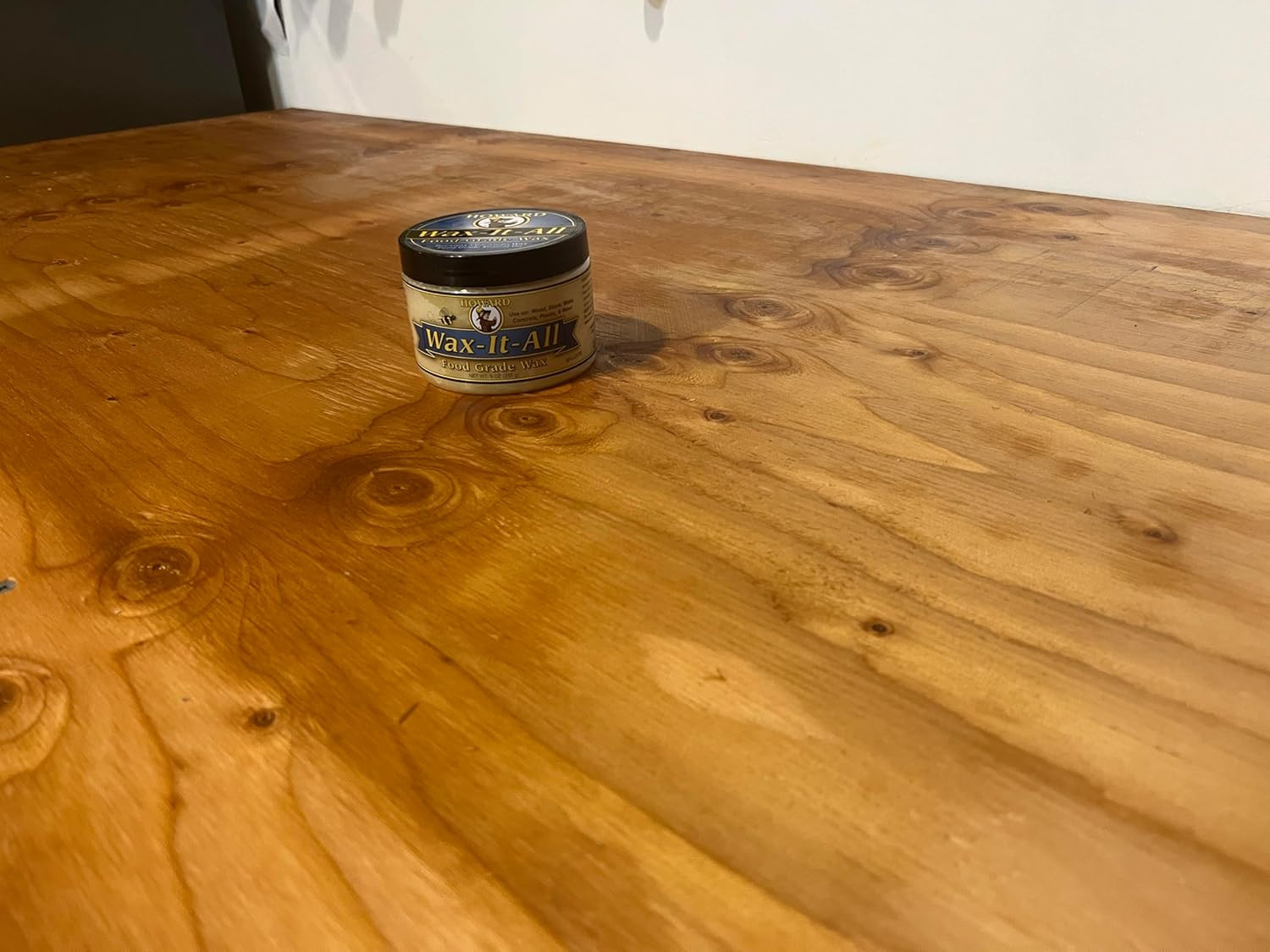 Howard Products Wax It All Beeswax Food Grade Wood and Surface Protector 9 oz