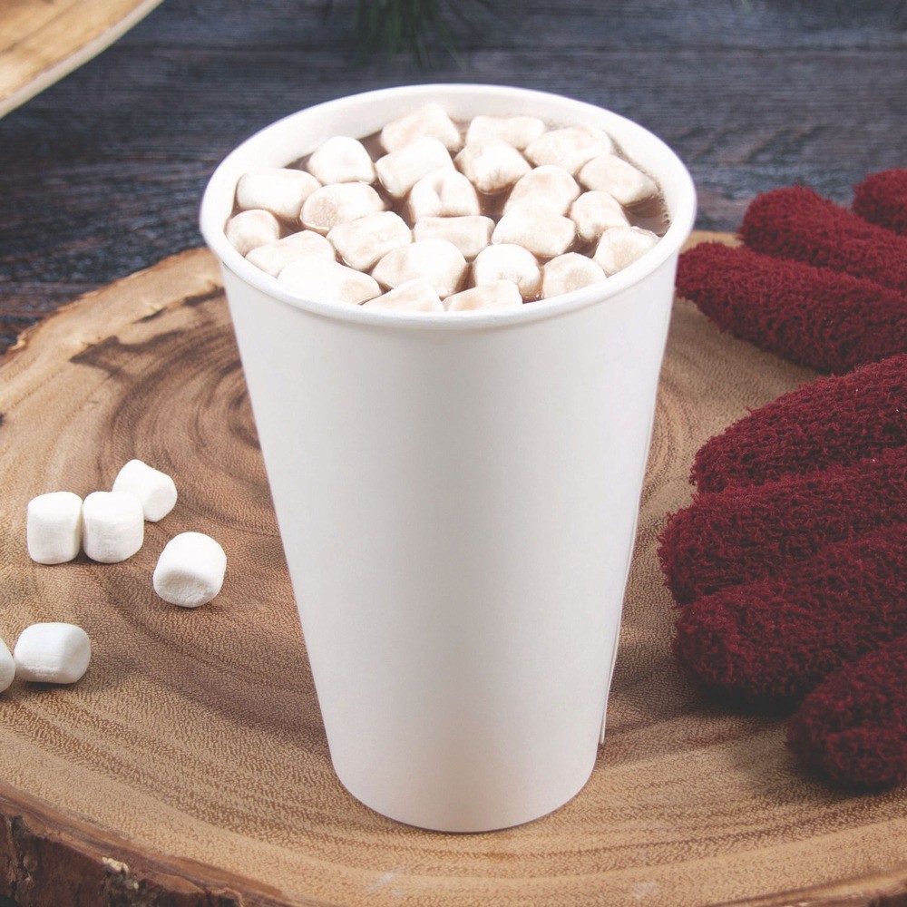 SOLO DWTG16W Thermoguard 16 oz Insulated Paper Hot Cups – WHT (600/CT) New