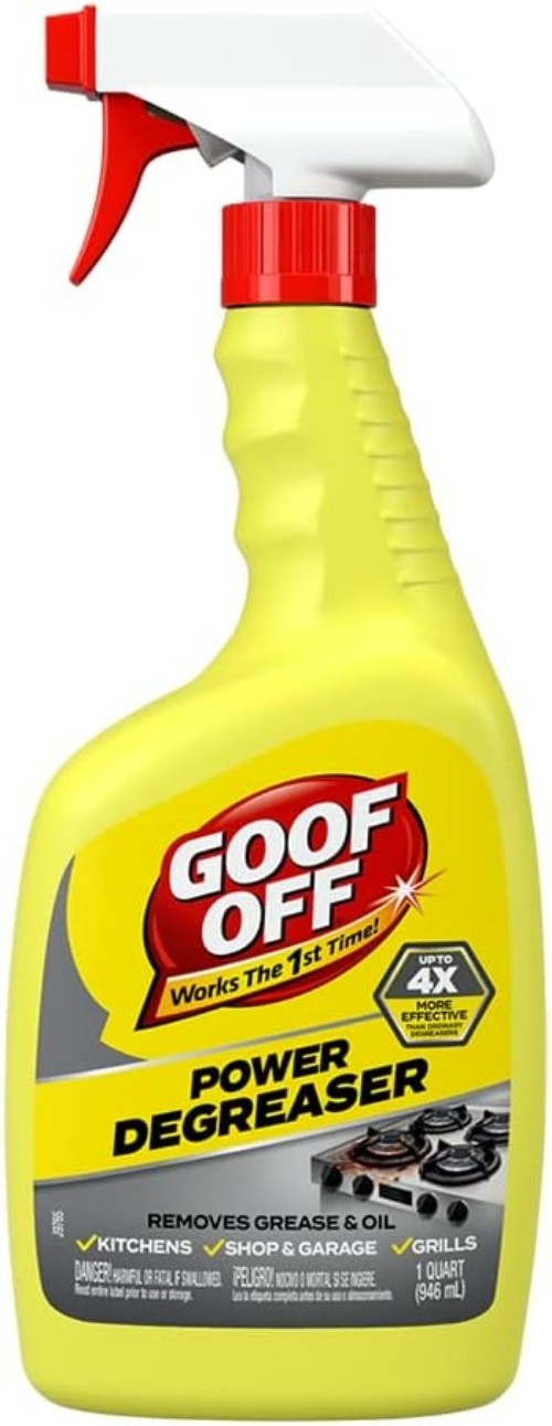 Power Cleaner and Degreaser for Mechanics– 32 oz. Trigger Spray Bottle