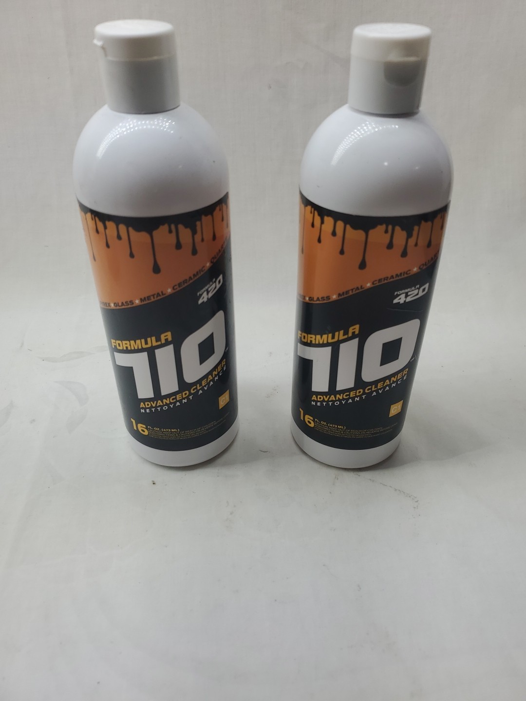 2 Pk. 16oz Formula 710 ADVANCED Cleaner Bong Bowl Slide Cleaner