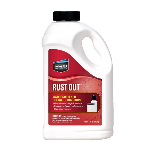 Pro Products Rust Out® Water Softener Cleaner – High Iron