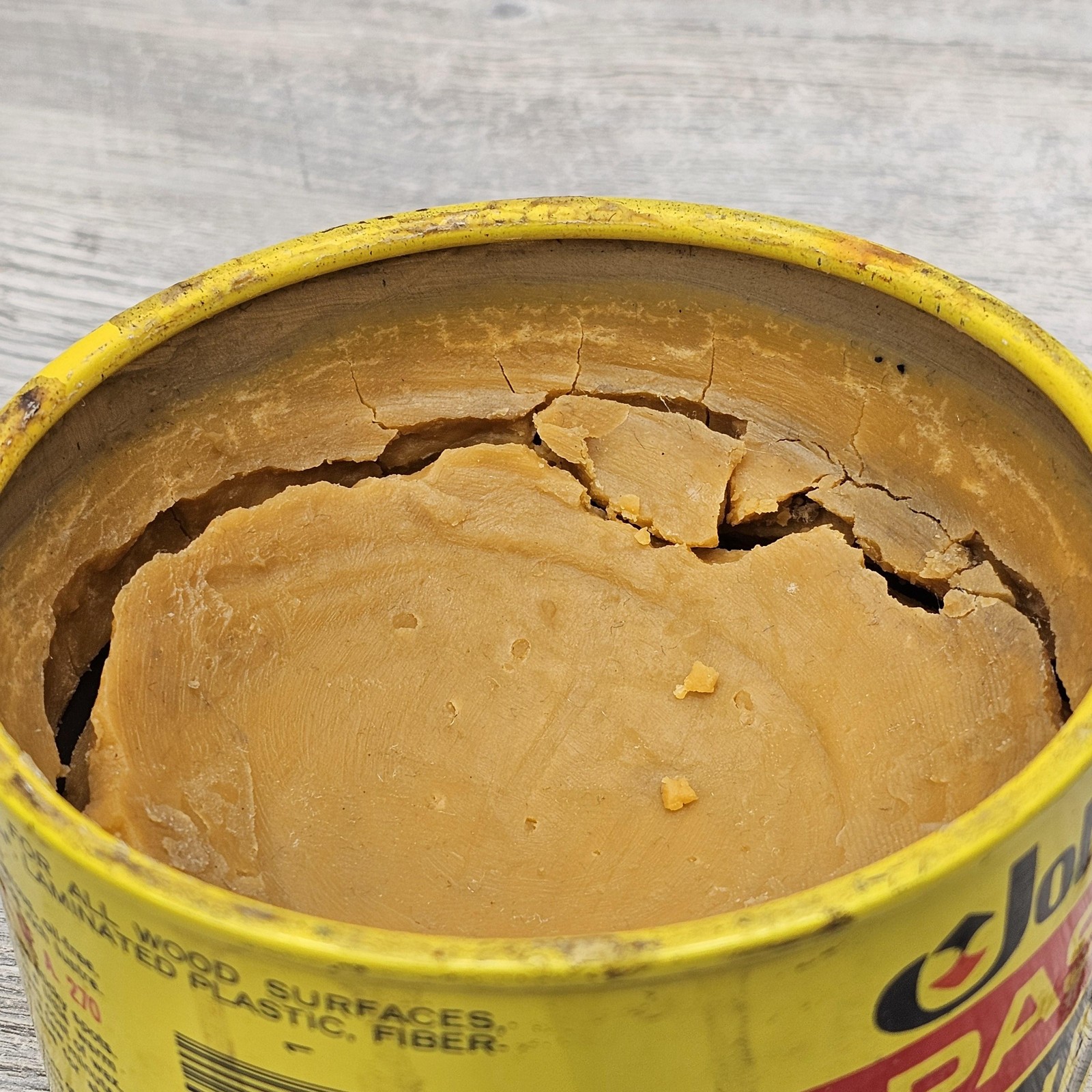 Johnson Paste Wax 16oz One Pound Half Full Floor Wood Metal Leather Polish