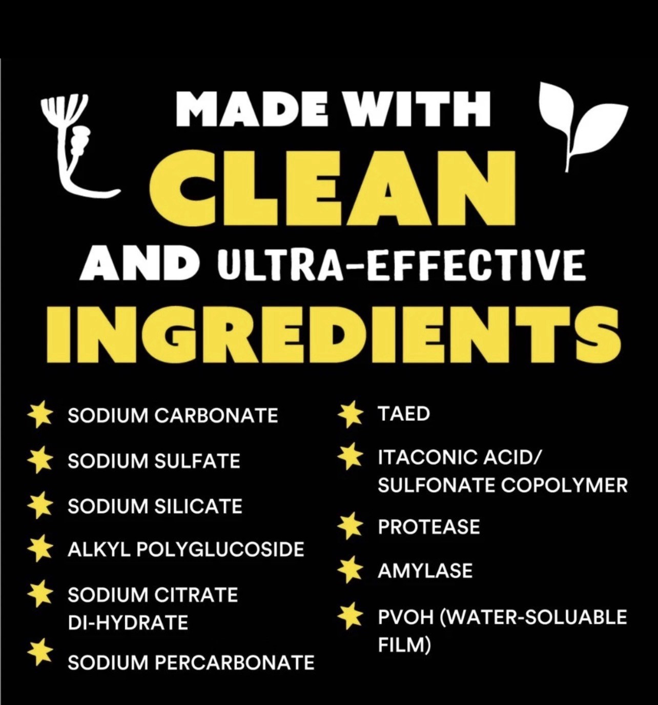 Dishwasher Pods, Unscented, 45ct, Paraben/Phosphate-Free, Vegan