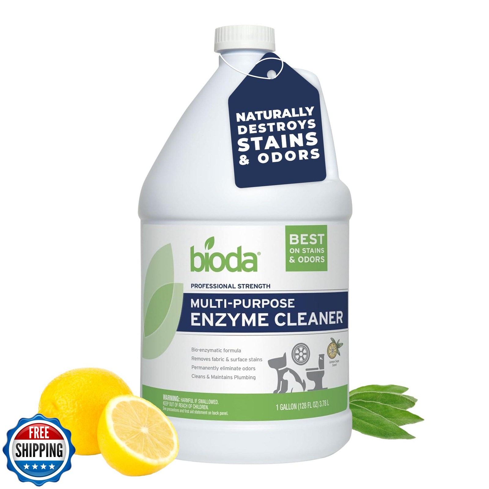 Bioda Multi-Purpose Probiotic Enzyme Cleaner and Deodorizer | Professional St