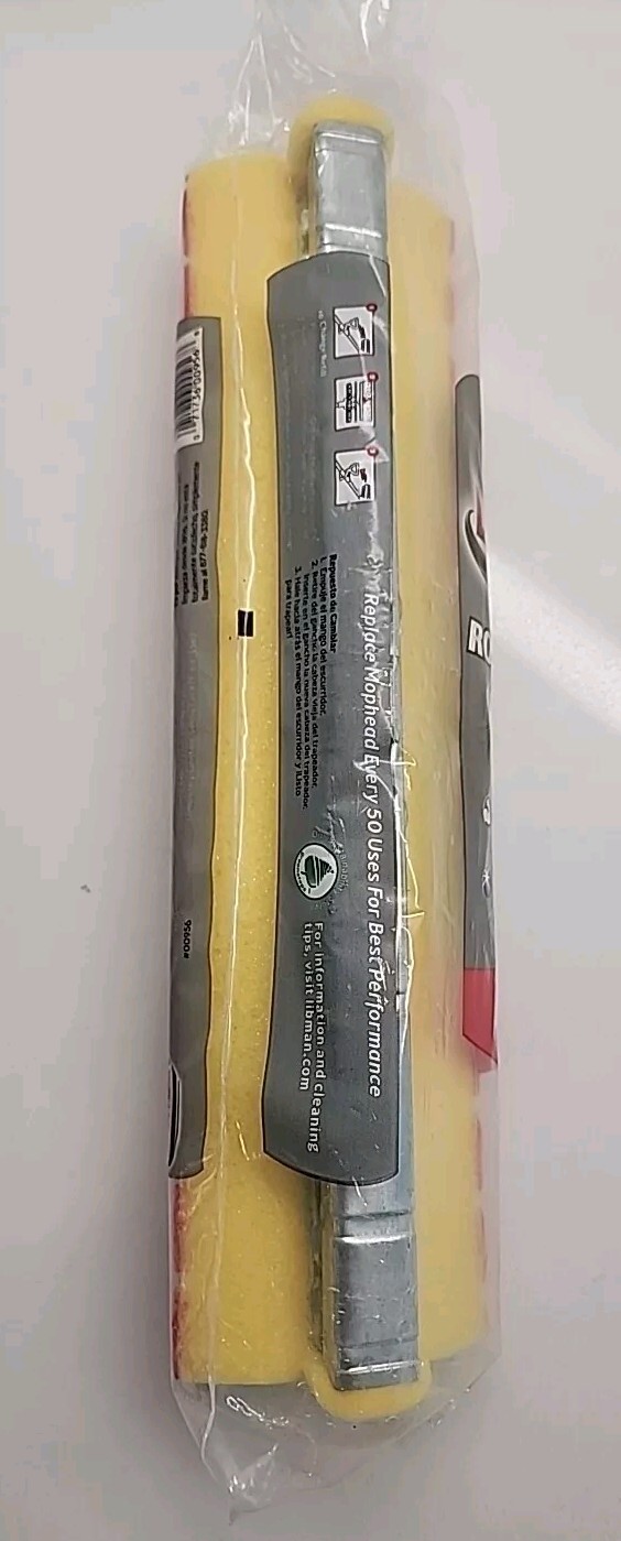 Libman 00956 Refill For Roller Mop With Scrub Brush High Power NEW