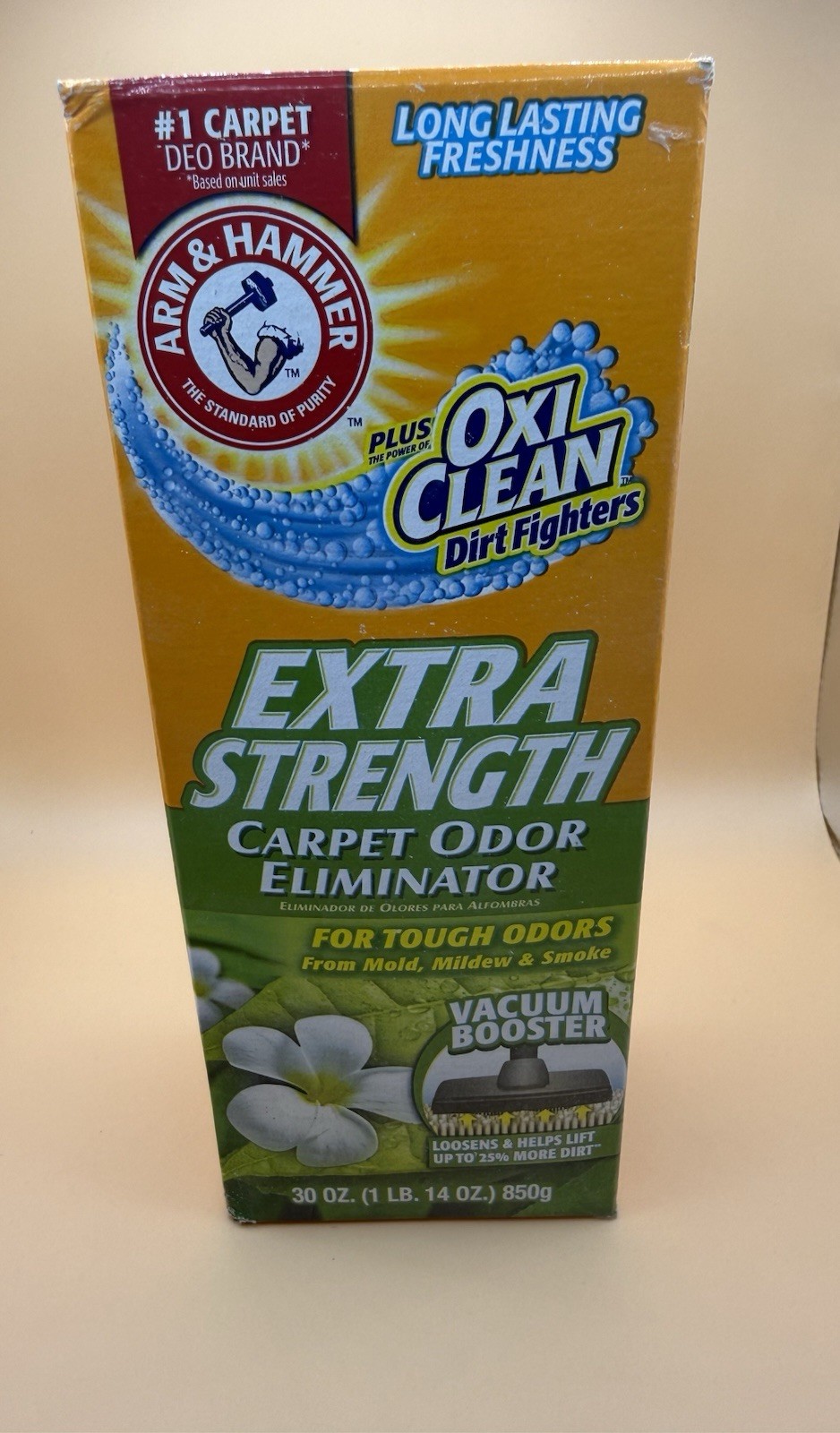 Arm & Hammer OxiClean Extra Strength 30 oz Stain Remover Sealed NEW
