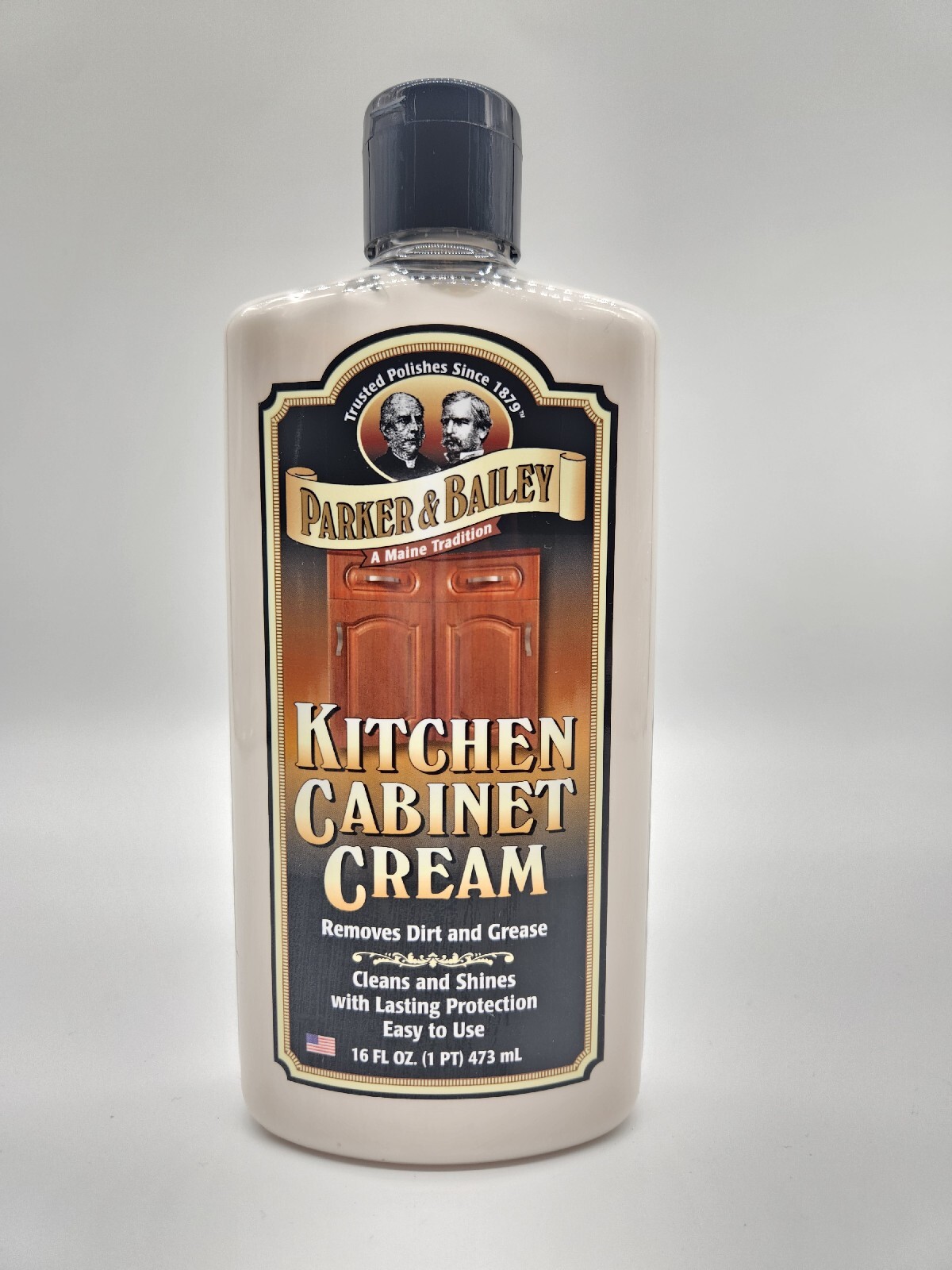 PARKER & BAILEY KITCHEN CABINET CREAM Multi surface Wood Cleaner Polish 16 FL OZ