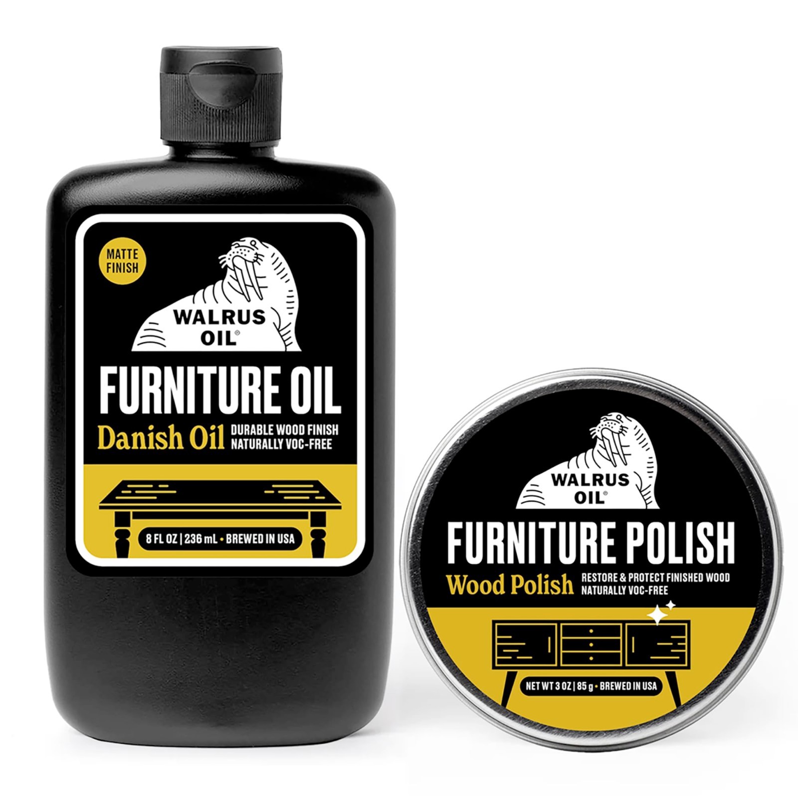 Furniture Oil and Polish Bundle – Finish, Restore & Protect Wood Surfaces