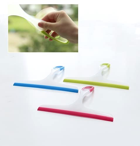 3 Pcs Bathroom Shower Squeegee Glass Door Window Cleaning for Car Home Window