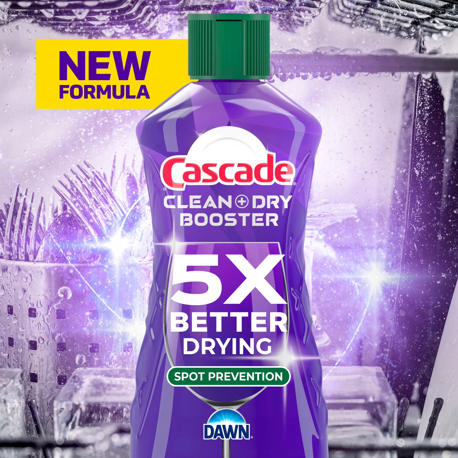 Rinse Aid Clean & Dry Booster, 16oz