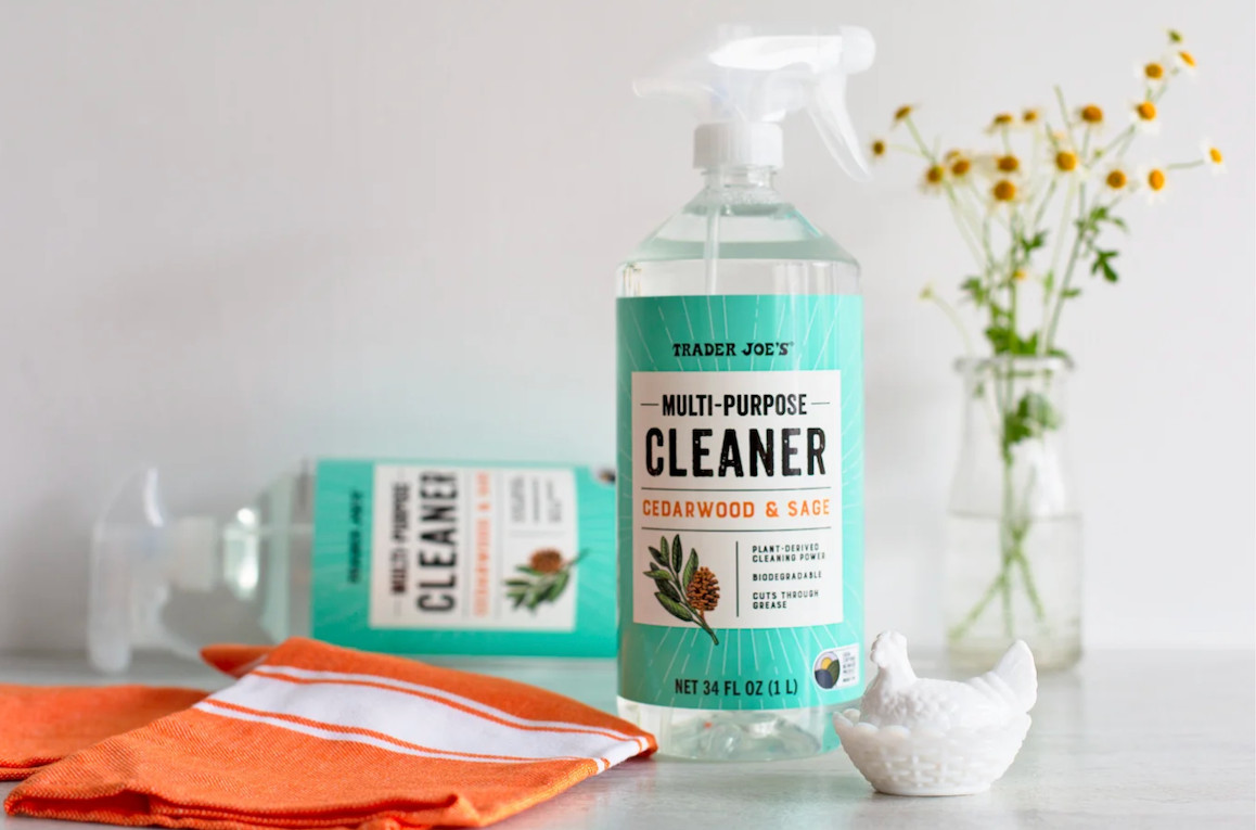 Multi-purpose Cleaner Cedar Wood & Sage Trader Joe’s 34 Fl Oz. ASIN