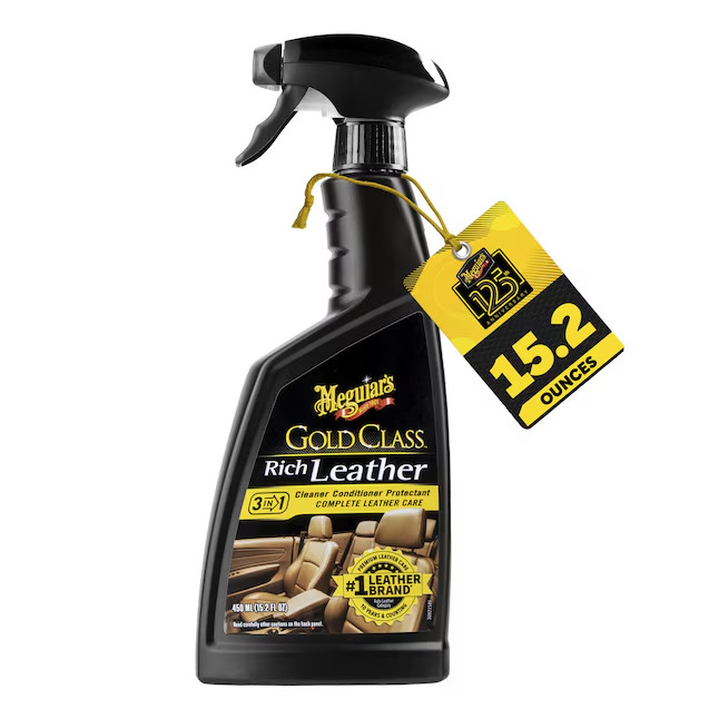 Meguiar’s Gold Class Rich Leather Spray, G10916 15.2 -fl oz Spray