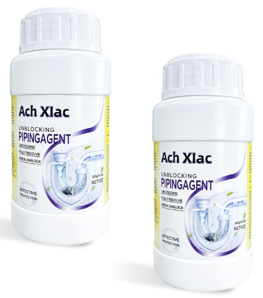 Sink Drain Cleaner, Pipeline Dredging Agent, Unclog Shower Drain, Pipe (2-Pack)