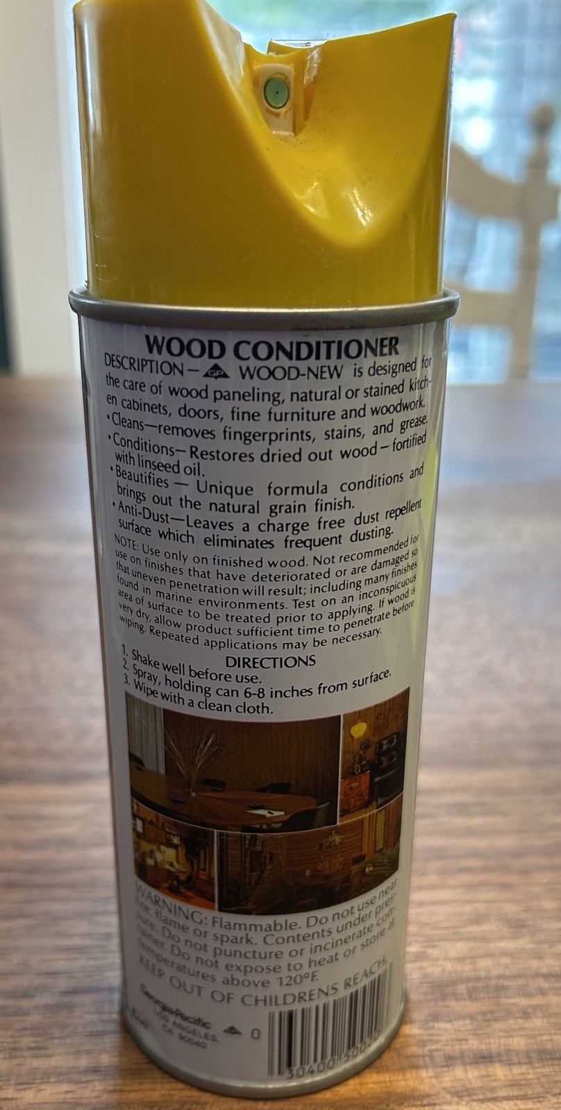 Georgia Pacific Wood New 14 oz Cleans Restores Preserves Wood Grain Surfaces D/C