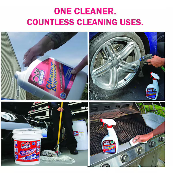 Oil Eater Floor Cleaner,Odorless,1.5 oz.,PK100 AOF42G01801 Oil Eater AOF42G01801