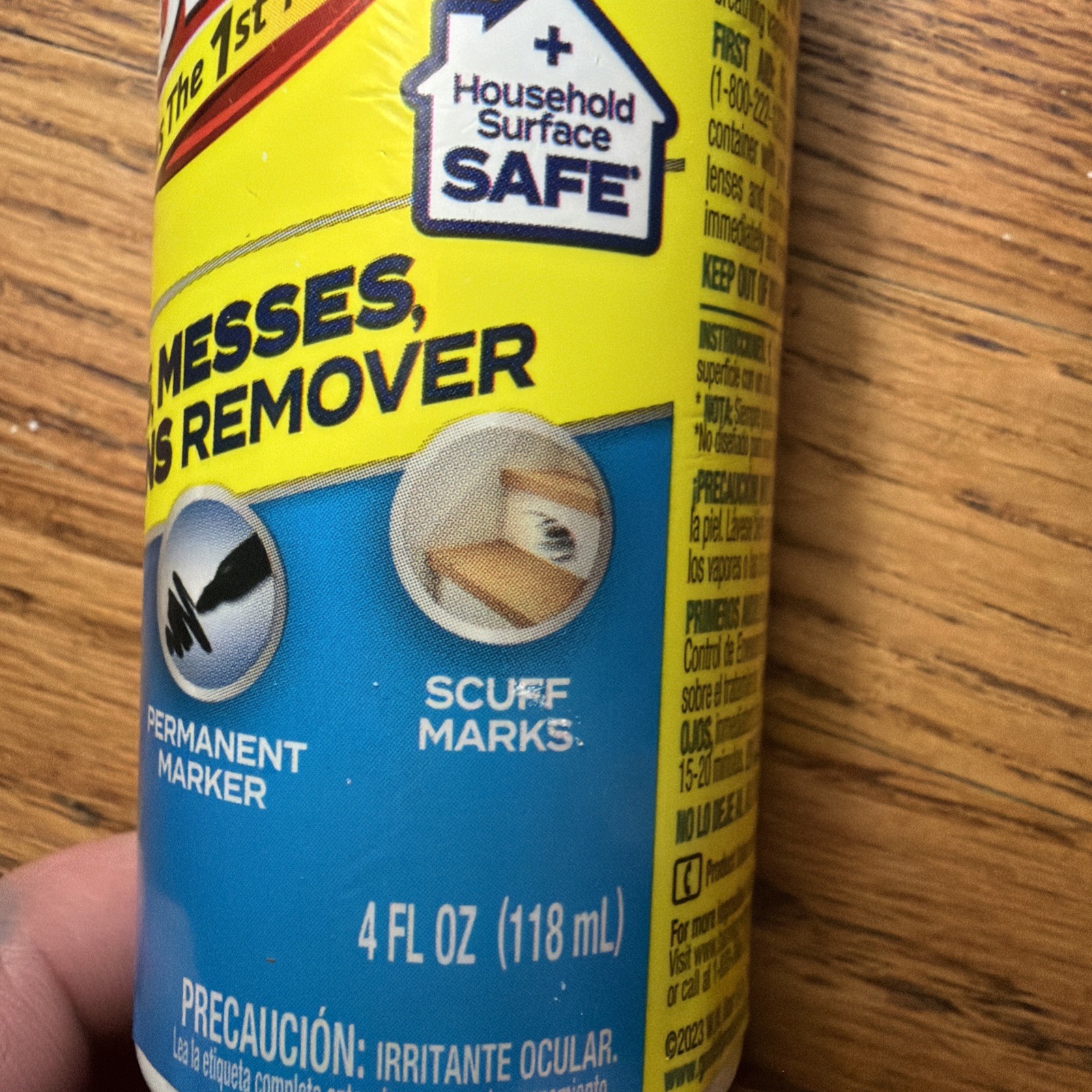 Goof Off FG705 Heavy Duty Water Based Adhesive Remover Pump Spray 4 oz.
