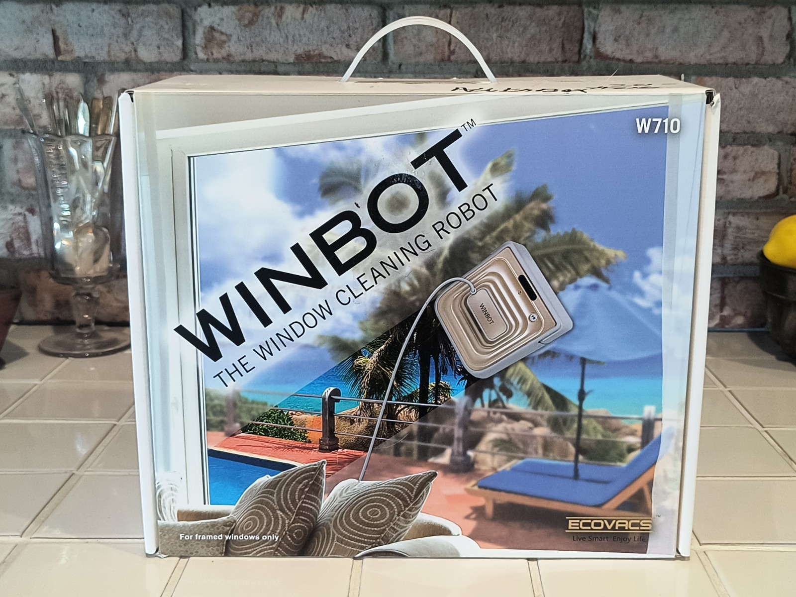 WINBOT WINDOW CLEANING ROBOT W710 WINDOW CLEANER NIOB
