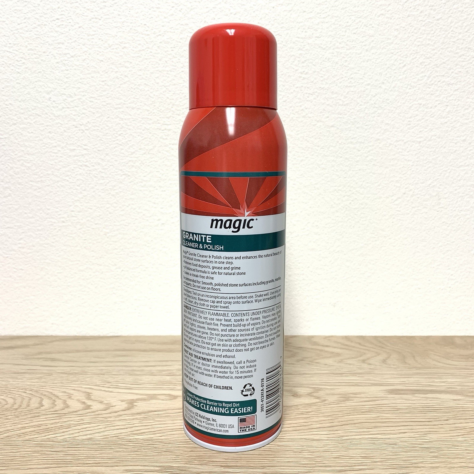 Magic Granite Cleaner & Polish Aerosol 17 oz Discontinued NEW