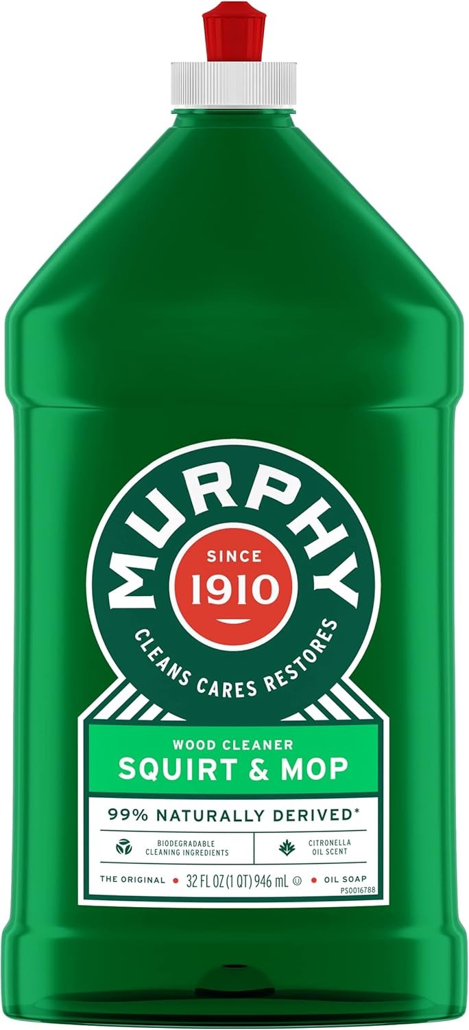 Murphy’s Oil Soap Squirt and Mop Wood Floor Cleaner – 32 Fluid Ounce…