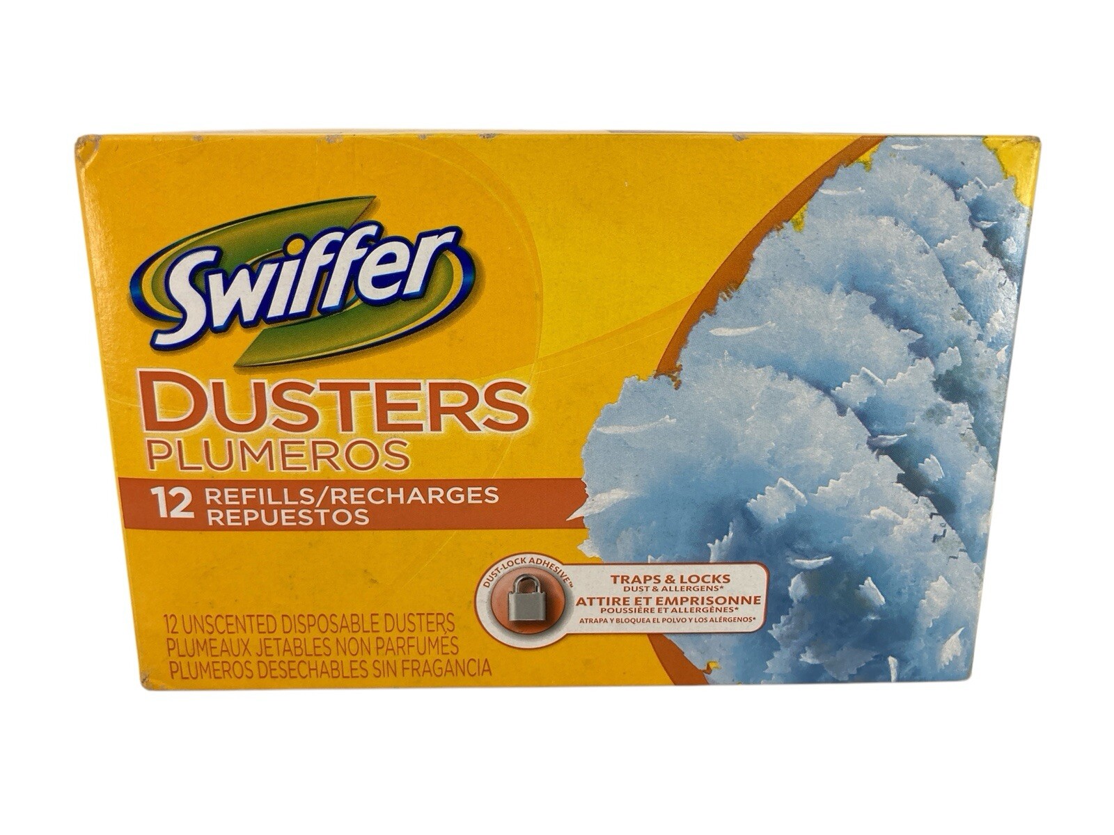180 Dusters Unscented Refills 12 Count New N Package Free Shipping
