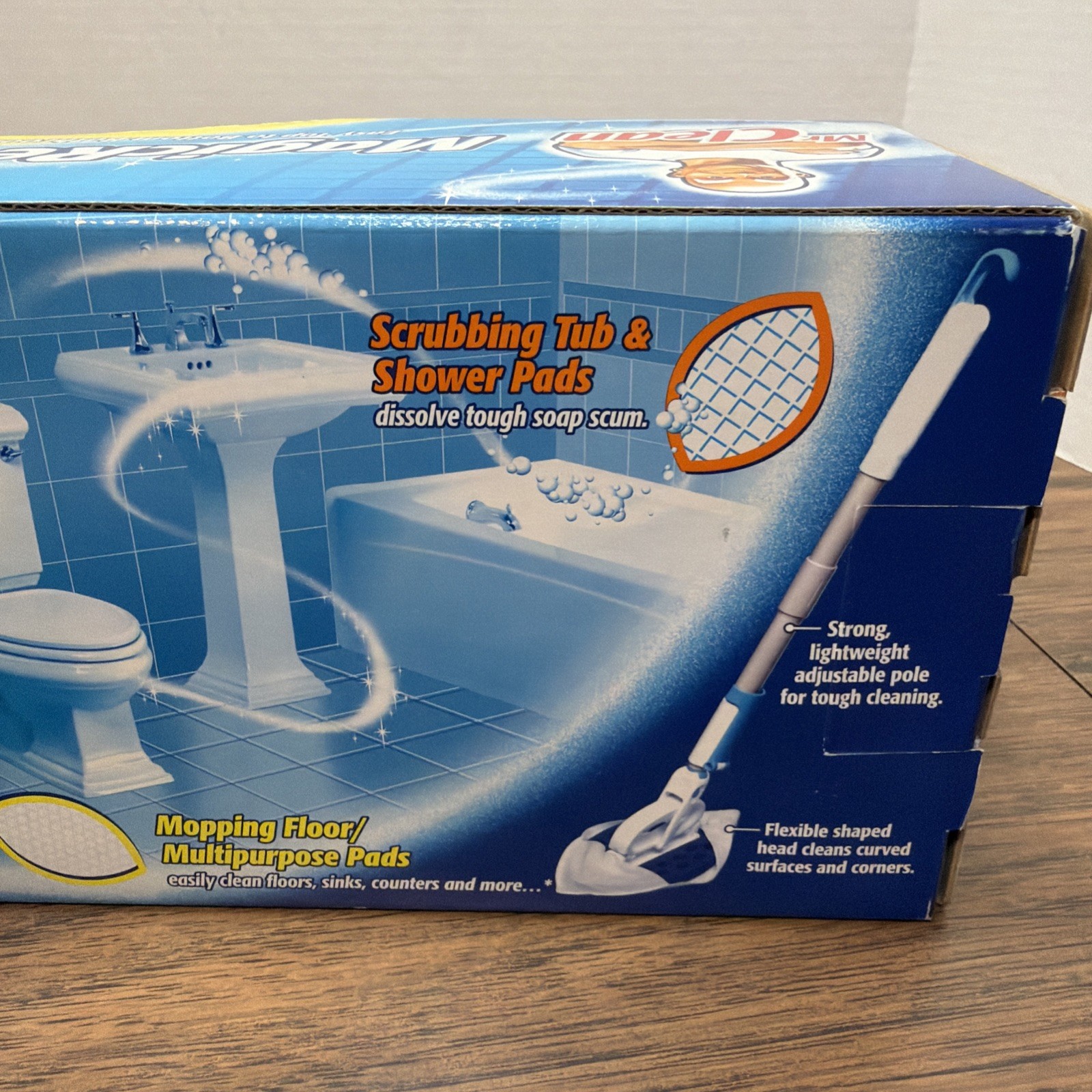 Mr Clean Magic Reach All In One Cleaning Starter Kit Detachable Pole DISCONTINUE