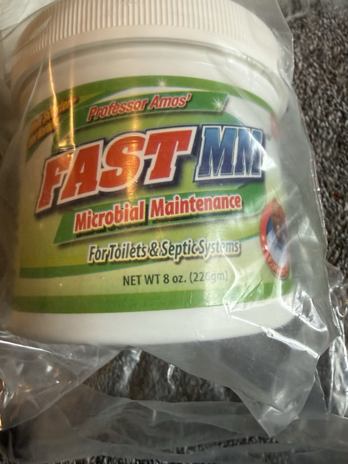 NEW Professor Amos Enzymes for Septic and Toilets Brand New Factory Sealed