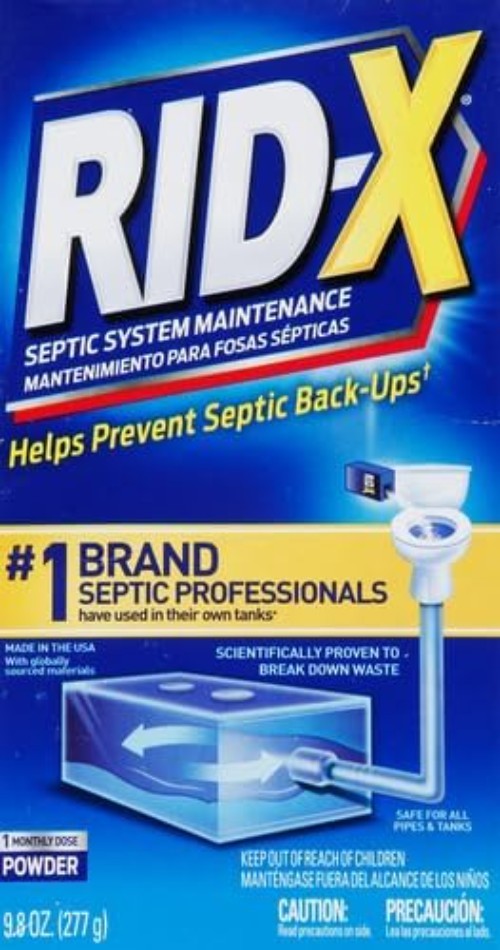 Effective Septic System Treatment, 9.8 oz Powder – Prevent Backups Naturally