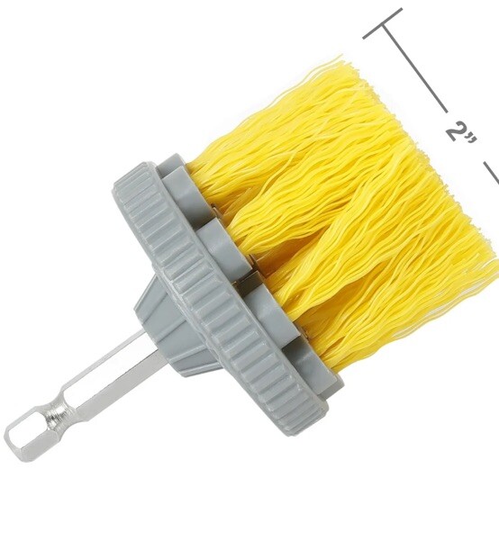 All Purpose Durable Time Saving Drill Brush Cleaning Kit – 4 Piece