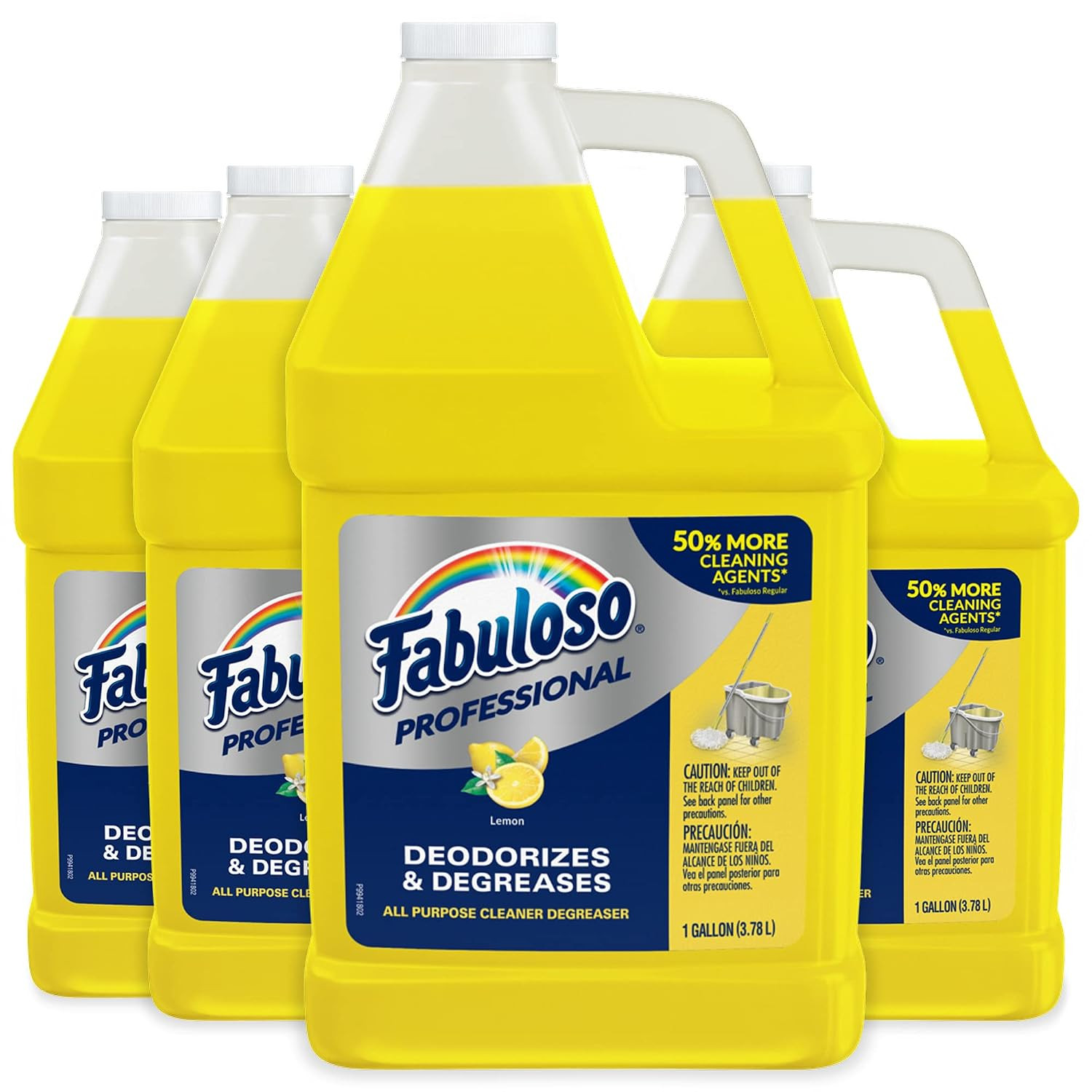 FABULOSO Professional All Purpose Cleaner & Degreaser, Lemon, Concentrated Formu