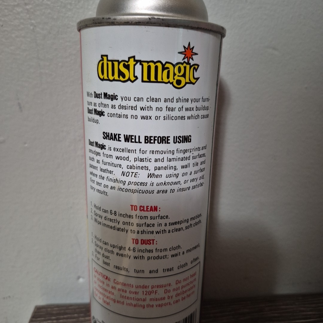 Vintage Like Magic Dust Magic For All Your Dusting Needs NO CAP Movie Prop