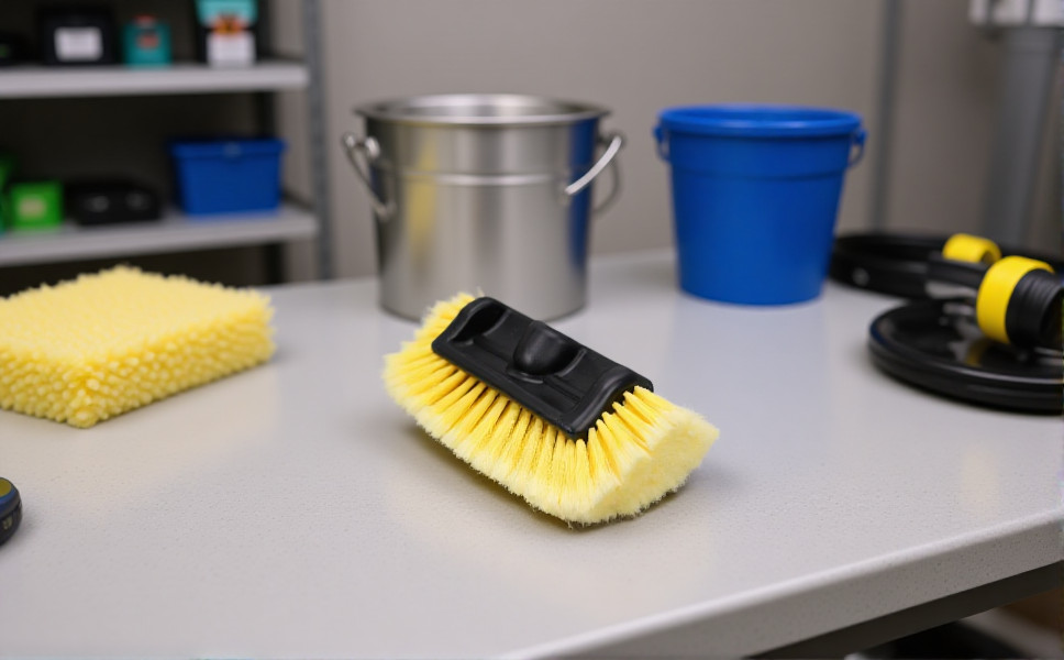 Car Wash Brush Head Soft Detail For Auto RV Boat Truck 5 Sided