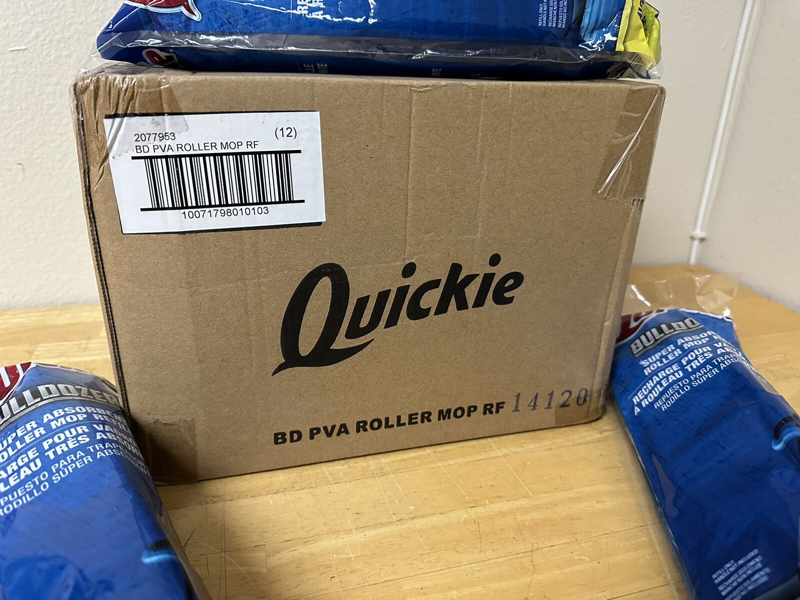 Quickie Bulldozer #2077953 PVA – 11” Sponge Roller Mop Refill
