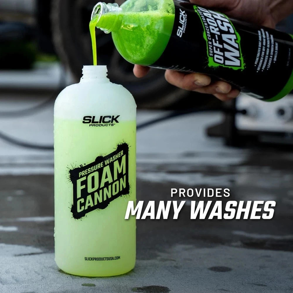 Off-Road Wash (64 oz.) + Pressure Washer Foam Cannon Bundle – Super Concentra…
