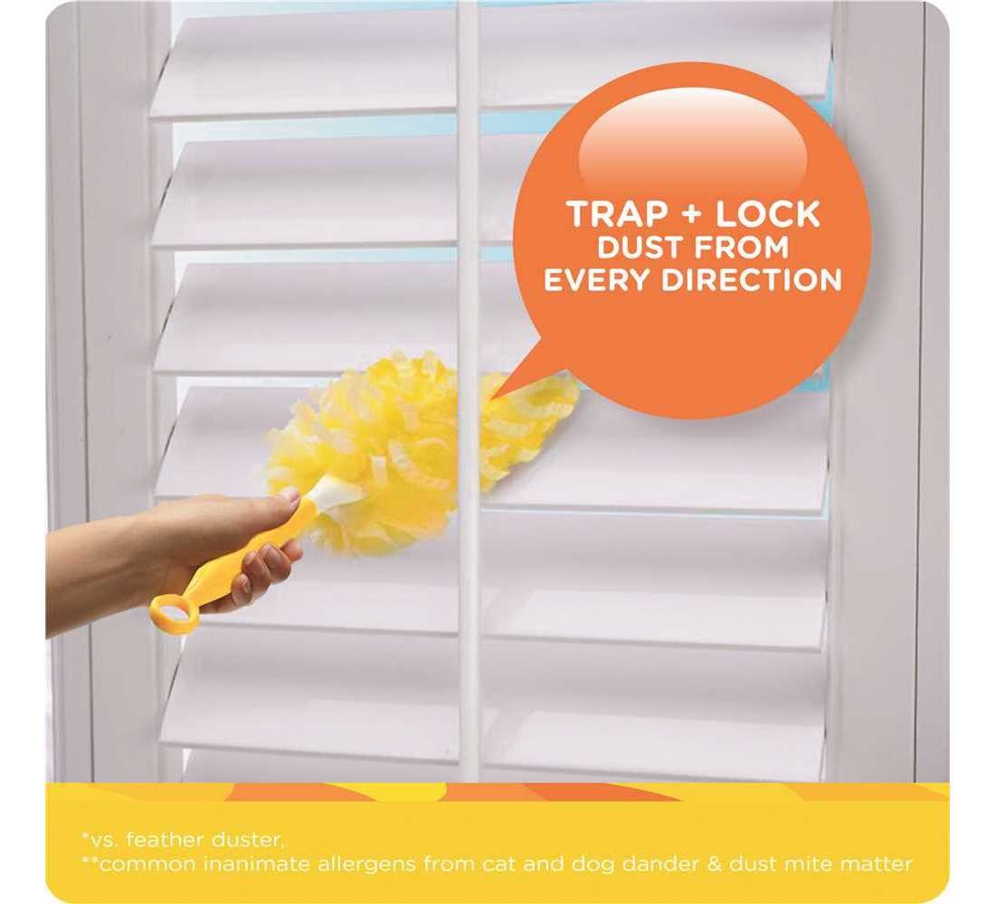 SWIFFER 003700016944 360-Degree Unscented Disposable Duster Refill – pack of 6