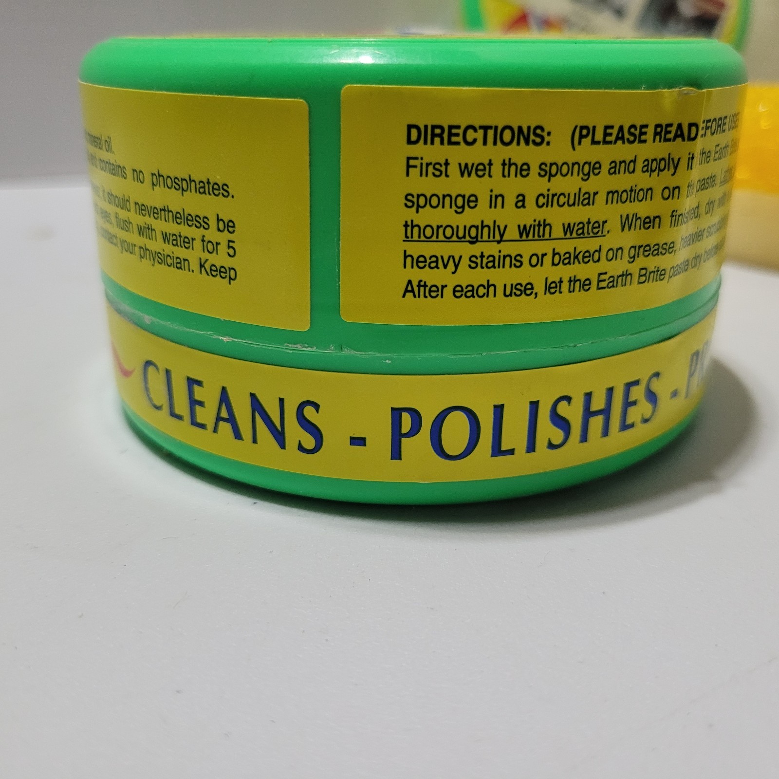 Earth Brite Clay-Based All-Purpose Clean Polish Kit 3pc 10.5 oz. Original 1 New
