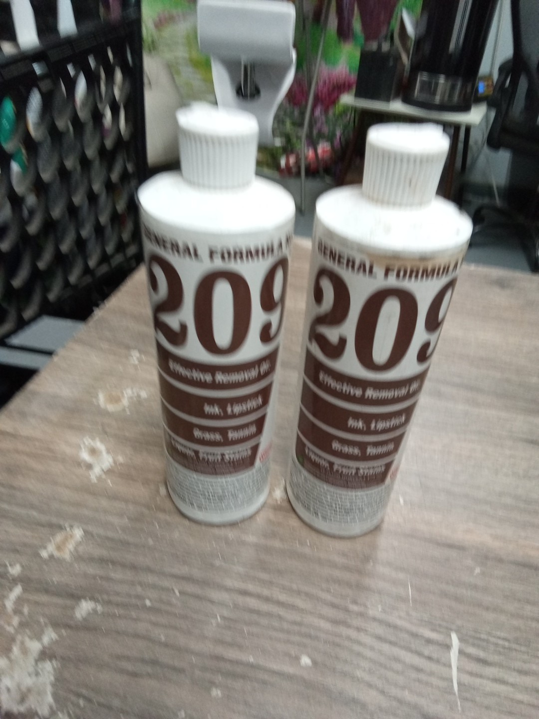 2 Pkg Streets General Formula NO 209 Spot Remover 16 Fl Oz 303 Dt